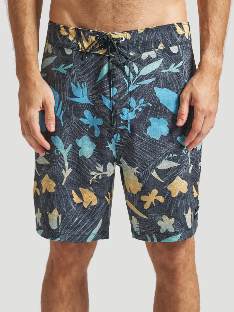 Boardshort Hurley Phantom Eco Classic 18" Preto