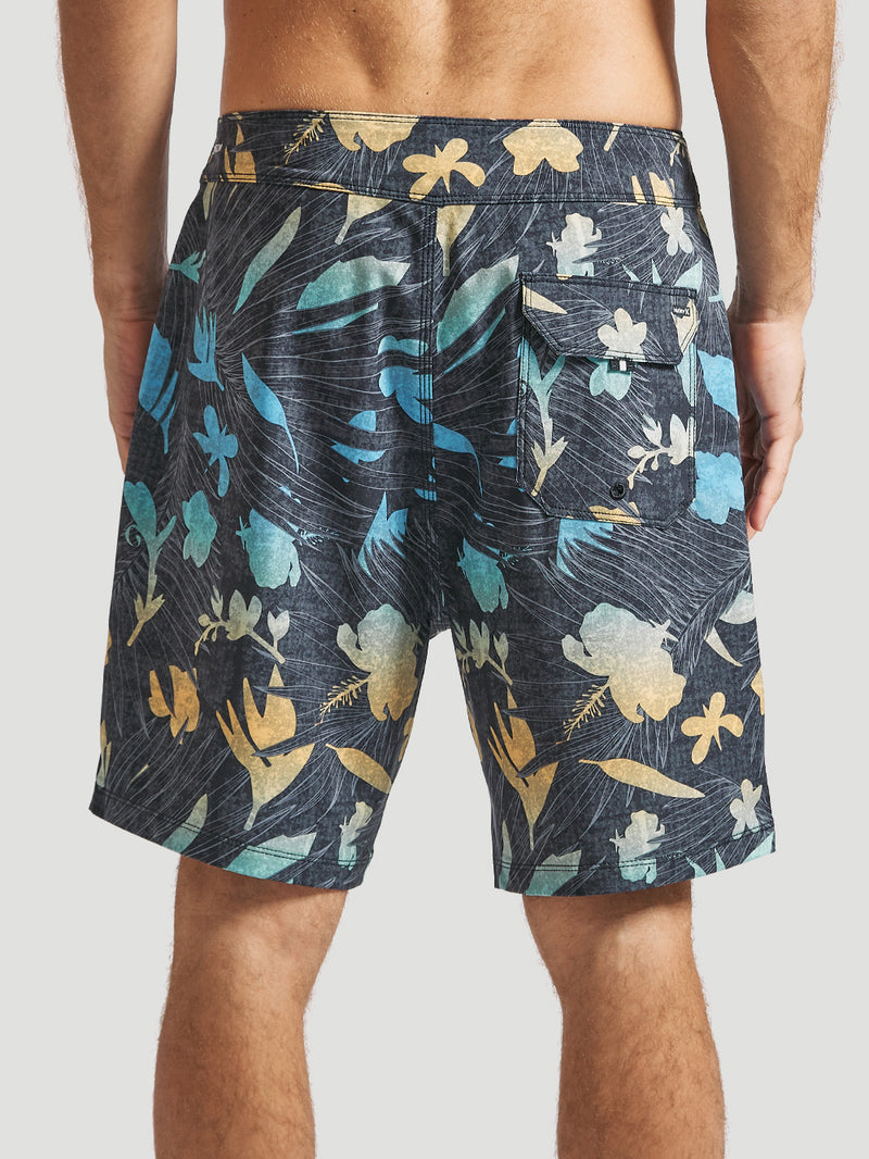 Boardshort Hurley Phantom Eco Classic 18" Preto