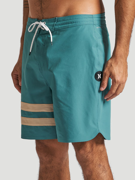 Boardshort Hurley Phantom Block Party 18" Turquesa