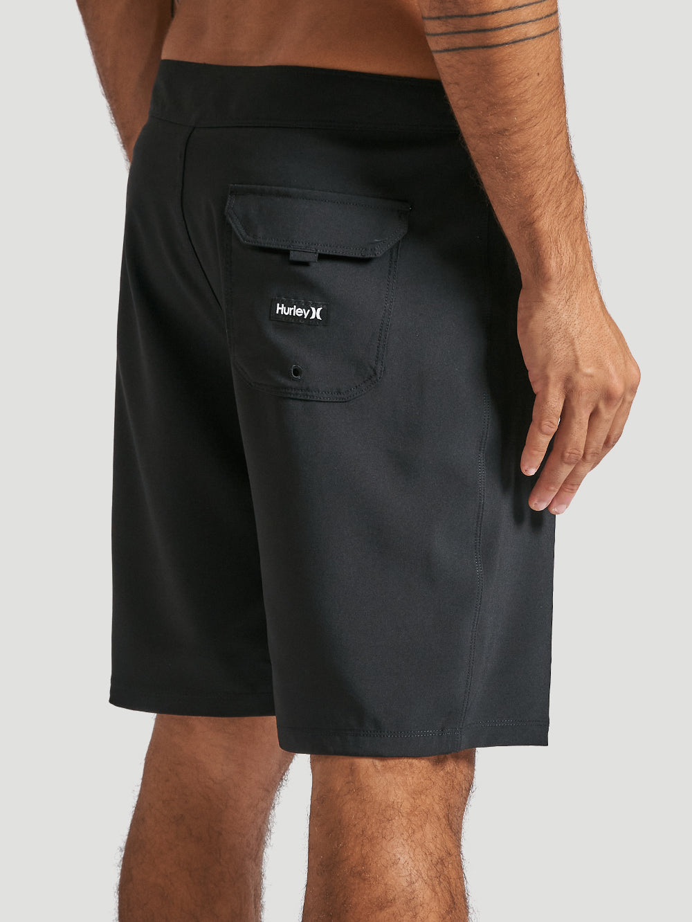 Boardshort Hurley One&Only Solid 20" Preto