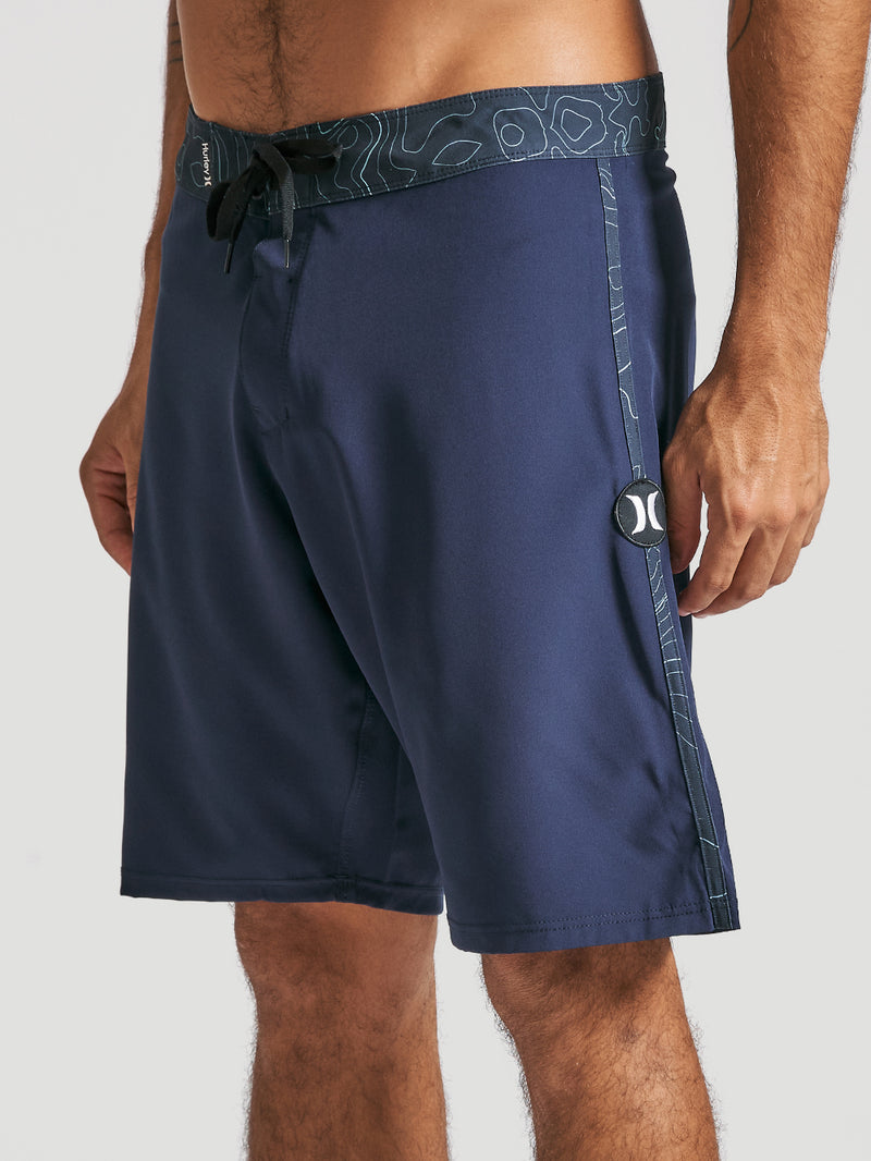 Boardshort Hurley Frequency Stripe 19,5" Marinho