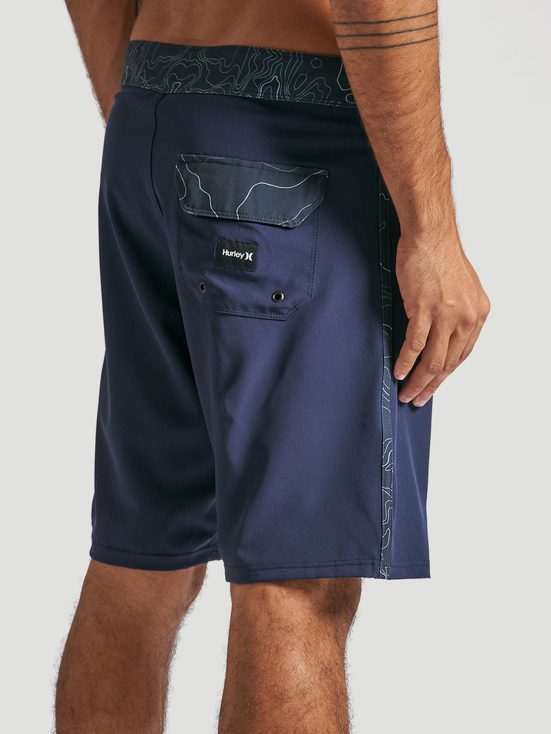 Boardshort Hurley Frequency Stripe 19,5" Marinho