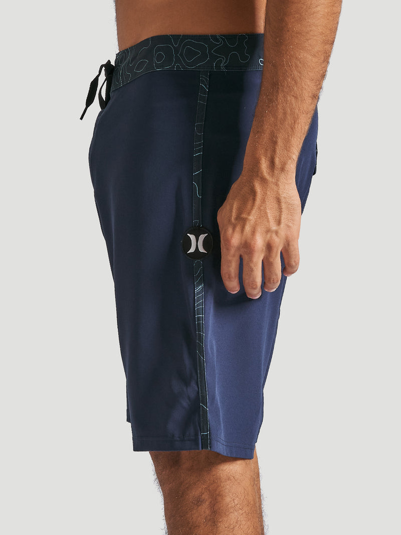 Boardshort Hurley Frequency Stripe 19,5" Marinho