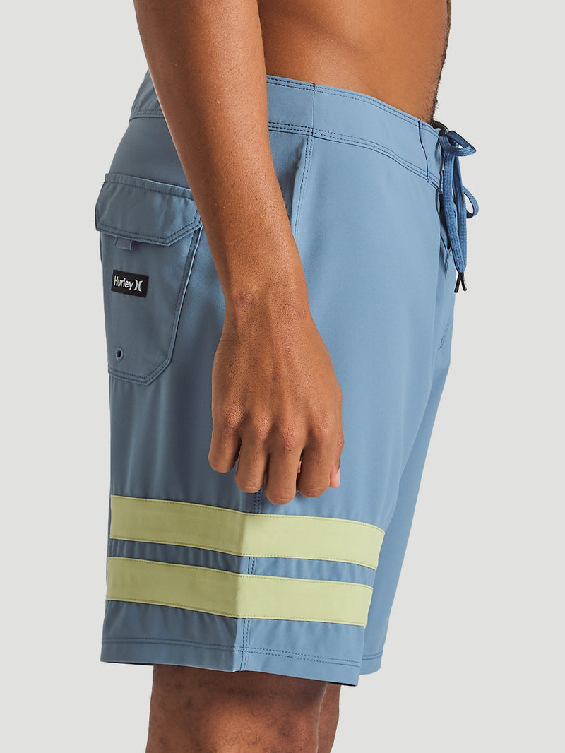 Boardshort Hurley Block Party 18'' Azul