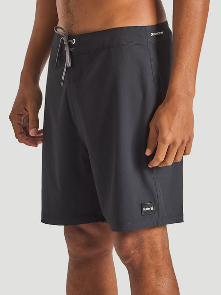 Boardshort Phantom Hurley Eco One&Only Solid 18'' Preto