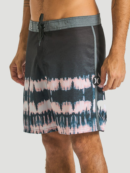 Boardshort Hurley Tie Dye 18'' Preto