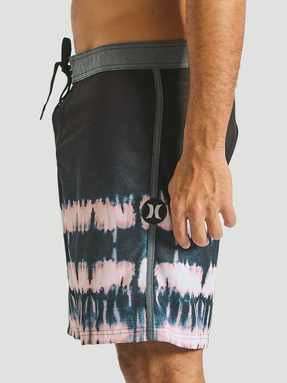 Boardshort Hurley Tie Dye 18'' Preto