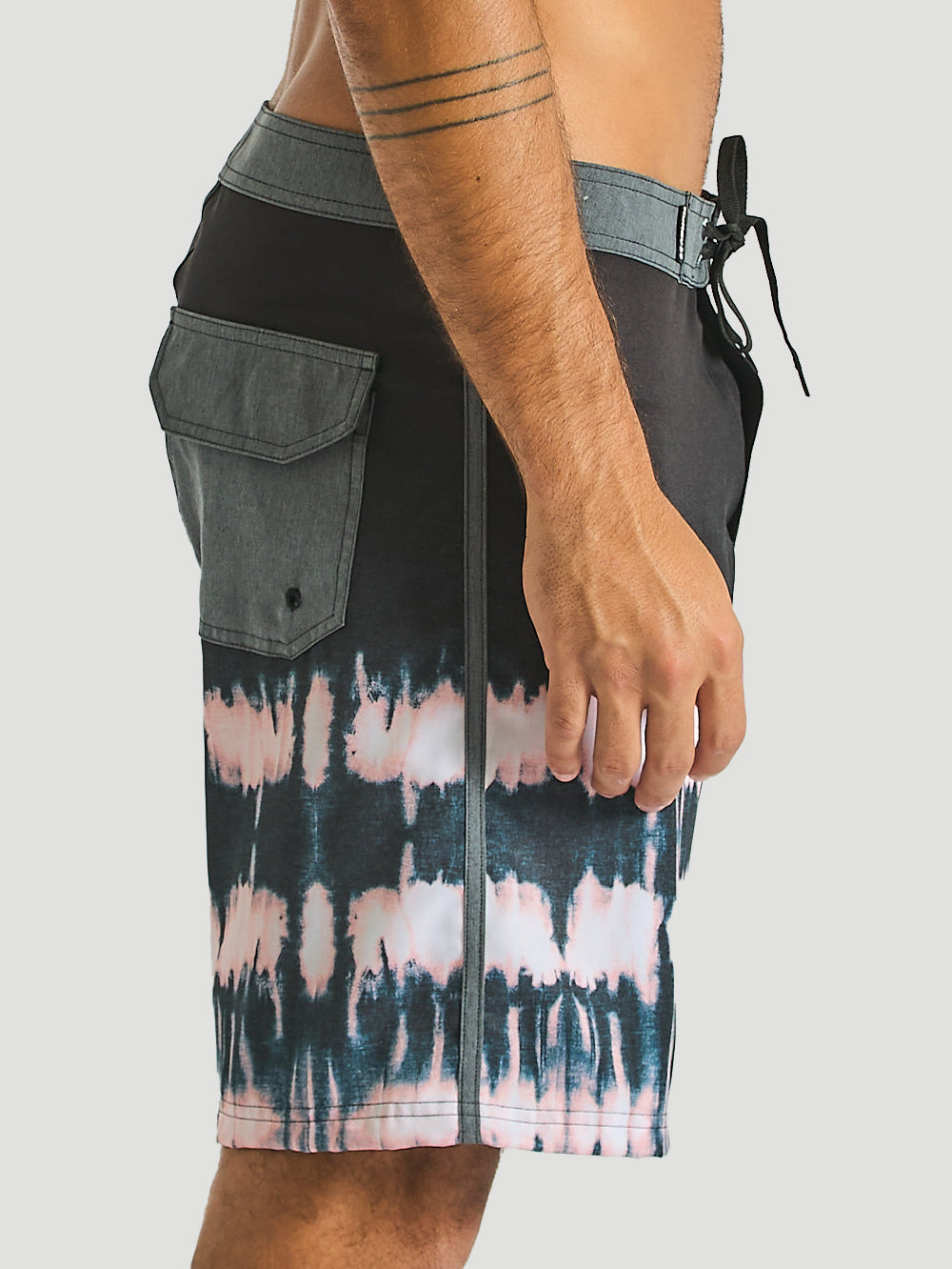 Boardshort Hurley Tie Dye 18'' Preto