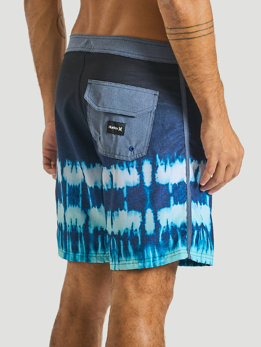 Boardshort Hurley Tie Dye 18'' Marinho