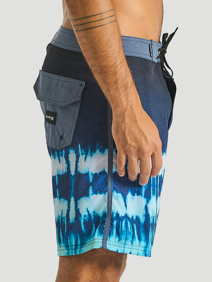 Boardshort Hurley Tie Dye 18'' Marinho