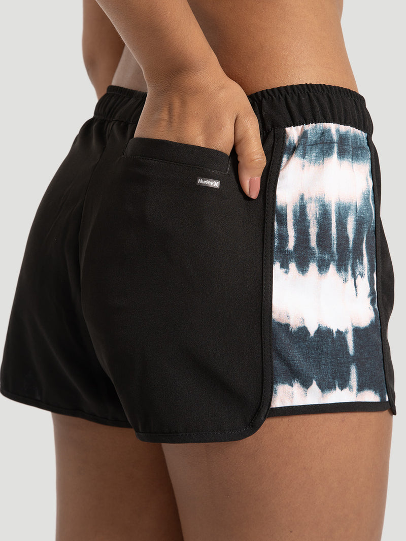 Boardshort Hurley Tie Dye Preto