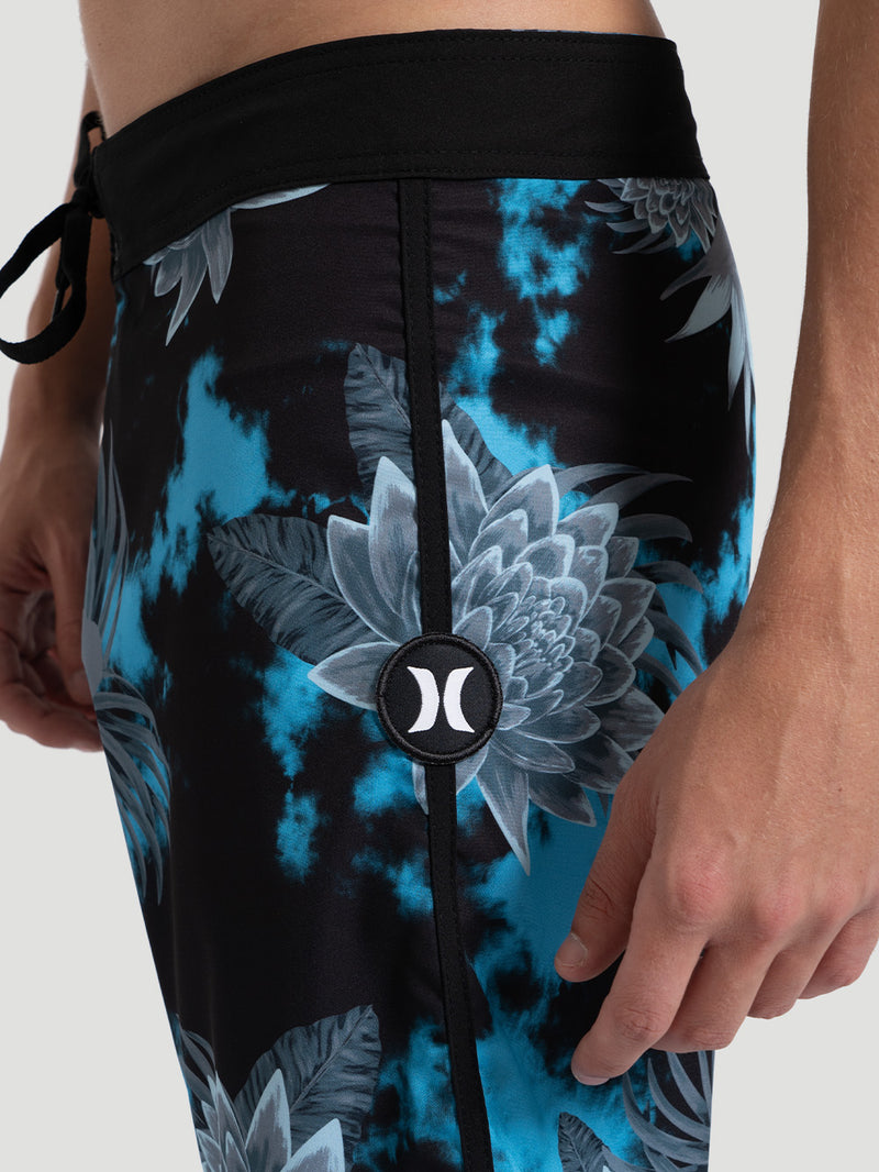 Boardshorts Hurley Hibisco 18" Preto