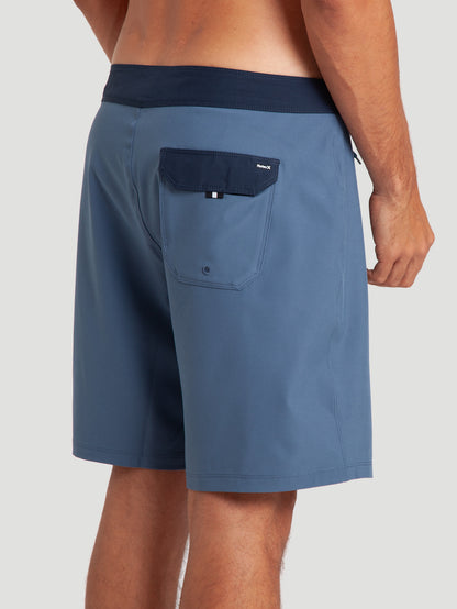 Boardshorts Hurley Phantom Eco One & Only 18" Importado Azul