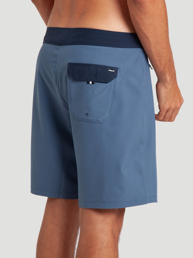 Boardshorts Hurley Phantom Eco One & Only 18" Importado Azul