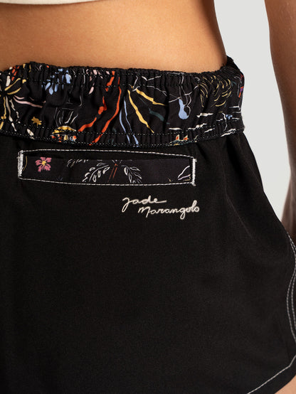 Boardshorts Preto Hawaii Hurley X Jade