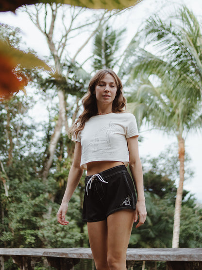 Boardshorts Preto Hawaii Hurley X Jade