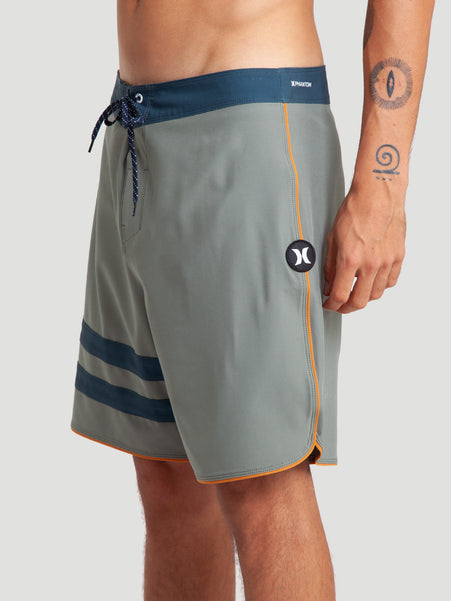 Boardshorts Hurley Phantom Eco Block Party Solid 18" Importado Oliva