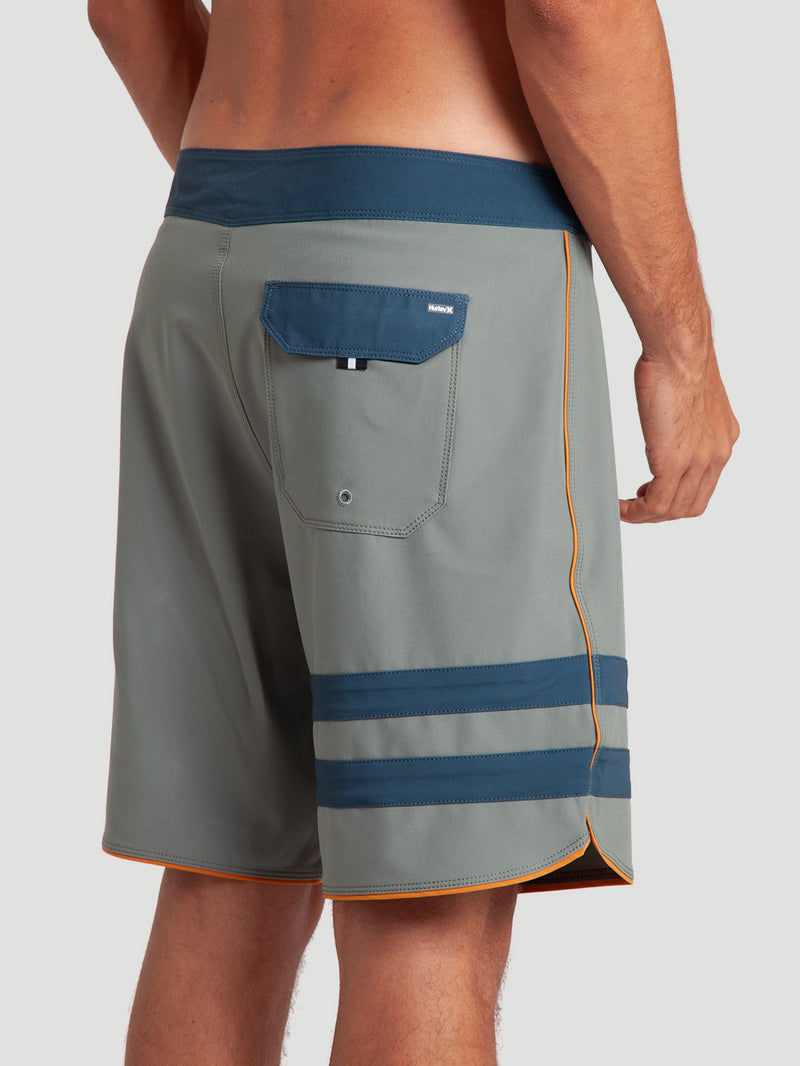 Boardshorts Hurley Phantom Eco Block Party Solid 18" Importado Oliva