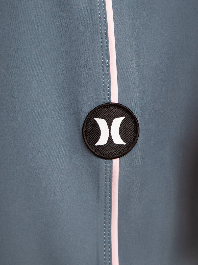 Boardshorts Hurley Phantom Eco Block Party Solid 18" Importado Azul