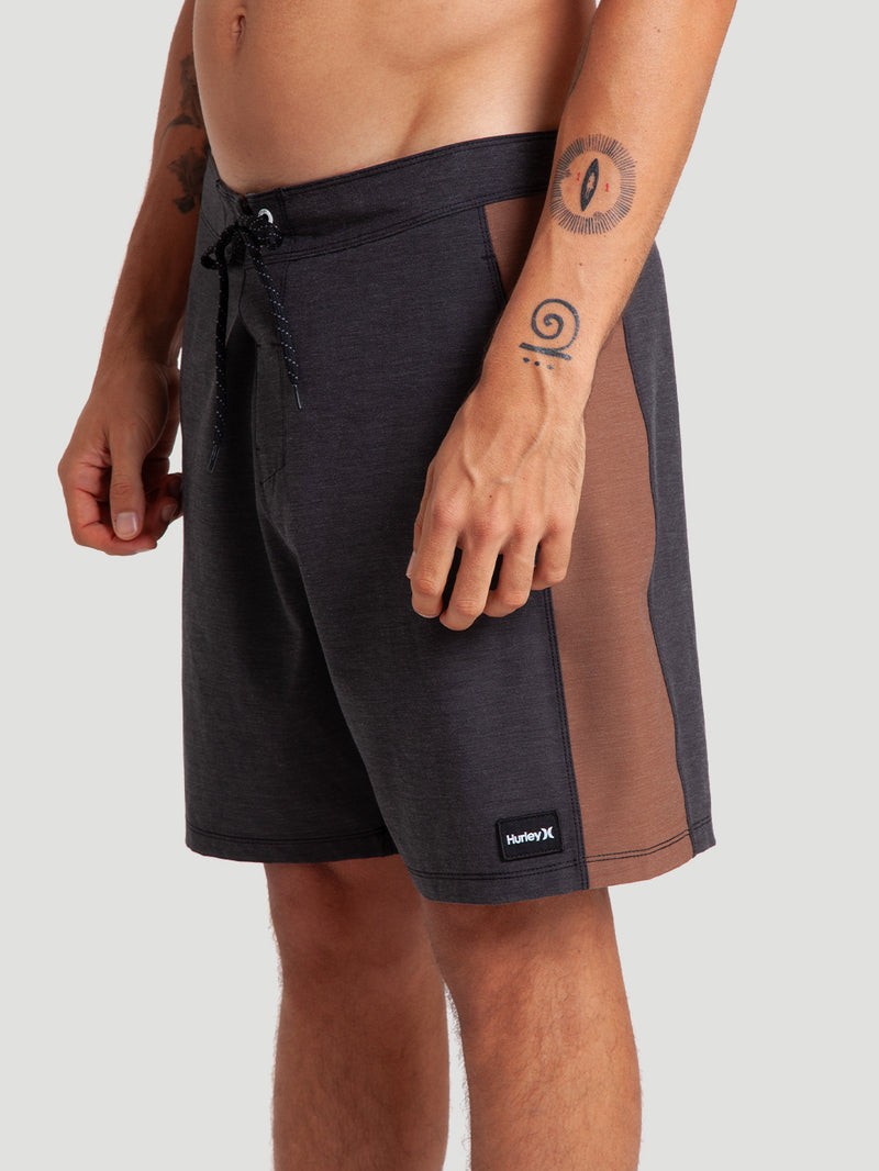 Boardshorts Hurley Eco Fastlane Hybrid 18" Importado Preto