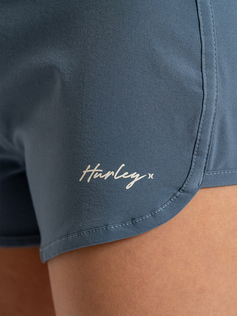 Boardshorts Feminino Hurley Color Basic Chumbo