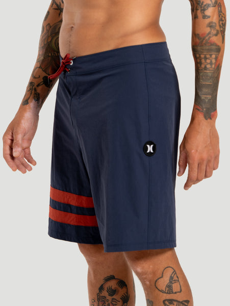 Boardshorts Local Block Party Hurley 19,5" Azul Marinho