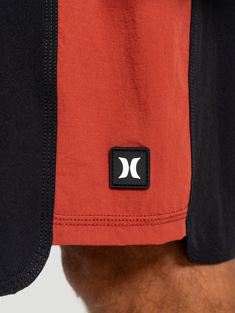 Boardshorts Hurley Slash Block Party 19" Preto