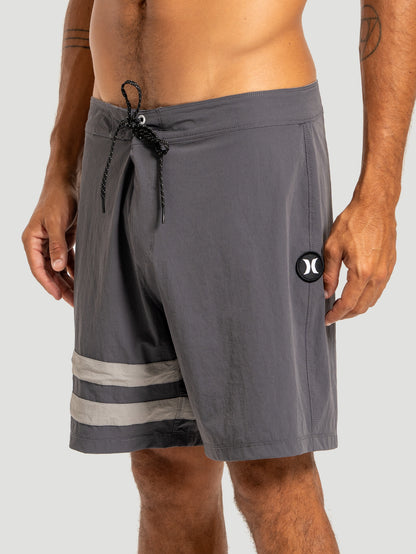Boardshorts Hurley Local Block Party 18" Cinza