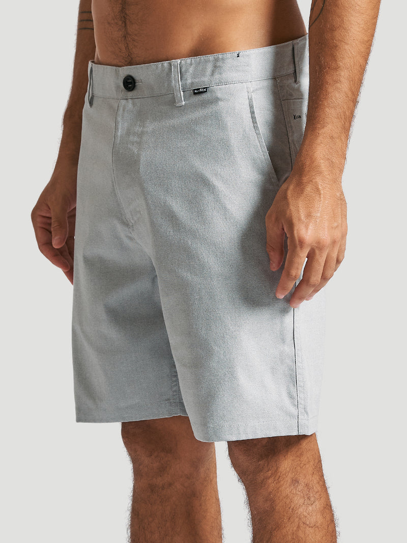 Bermuda Walk Hurley H20 - Dri Vapor Chino 19" Cinza