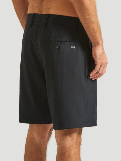 Bermuda Walk Hurley PHANTOM Walkshorts 18” Preto