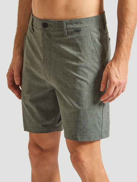 Bermuda Walk Hurley PHANTOM Walkshorts 18” Cinza