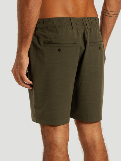 Bermuda Walk Phantom Verde 18 Hurley Slub