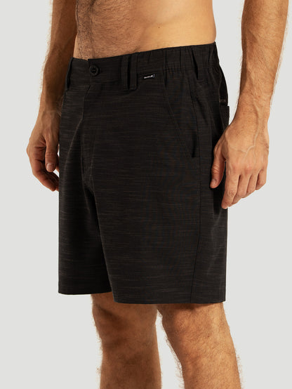 Bermuda Walk Phantom Preto 18 Hurley Slub