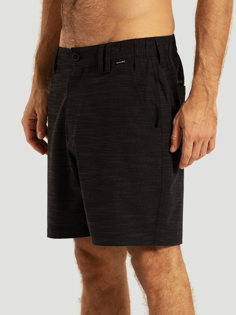 Bermuda Walk Phantom Preto 18 Hurley Slub