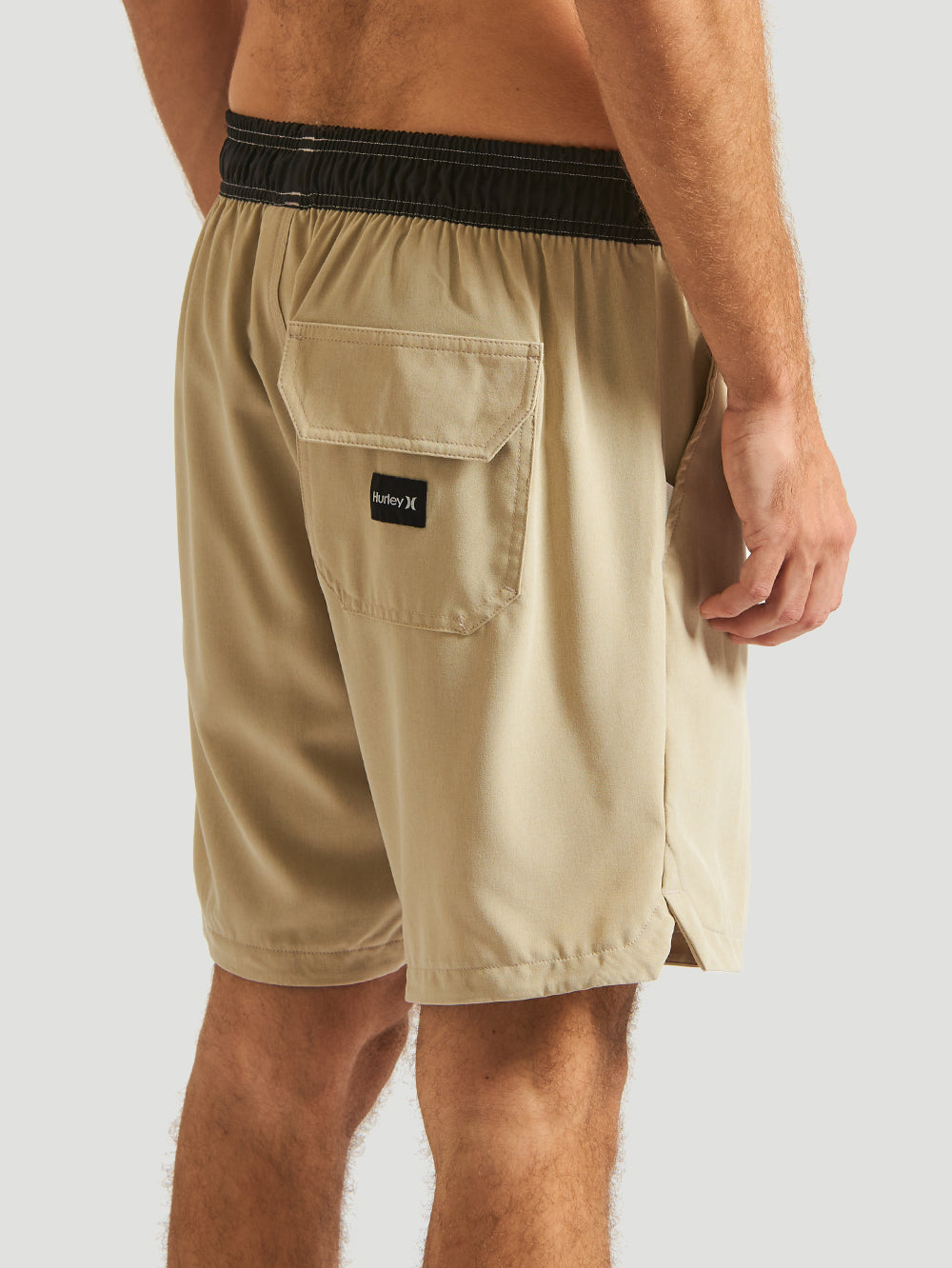 Shorts Hurley Speed 17” Mescla Bege