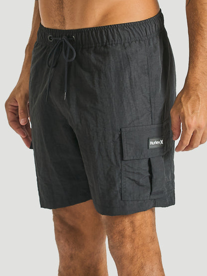 Shorts Hurley Techno 17'' Preto