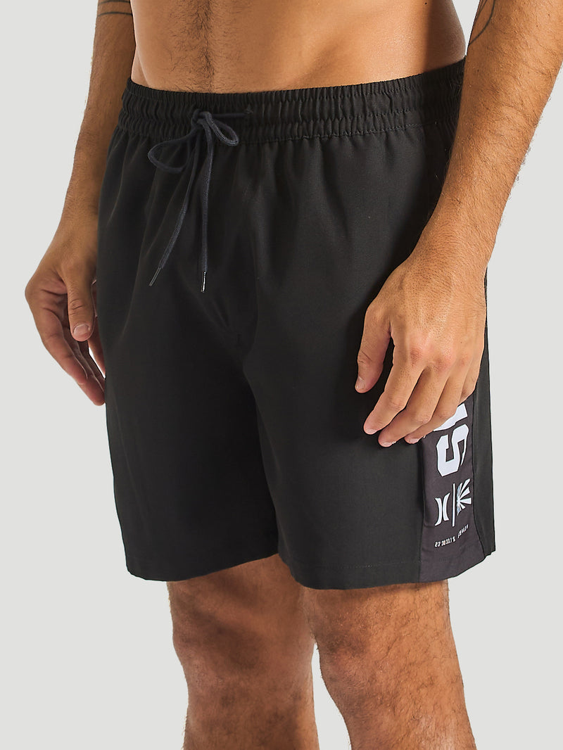 Shorts Hurley Totem Shibuya Preto