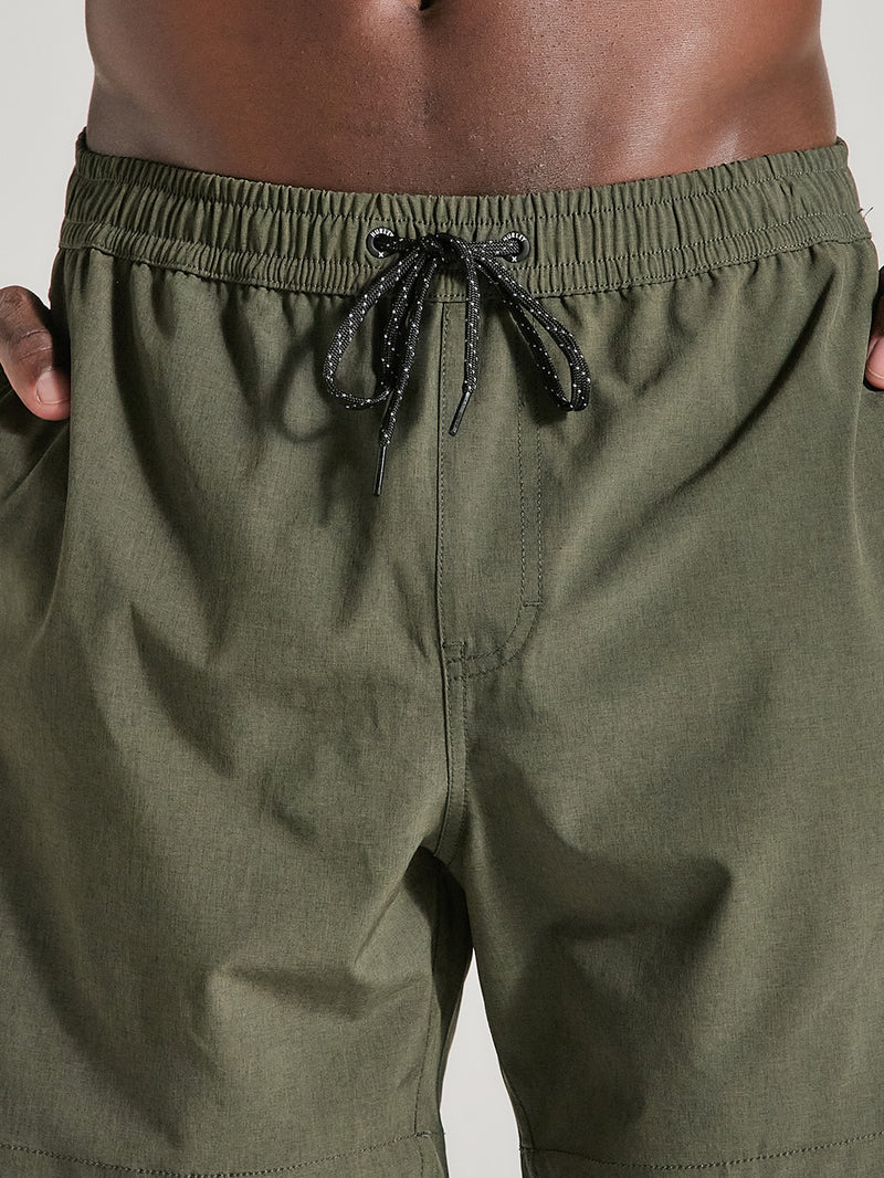 Shorts Tactel 17 Polegadas Militar Hurley Volley Athletic