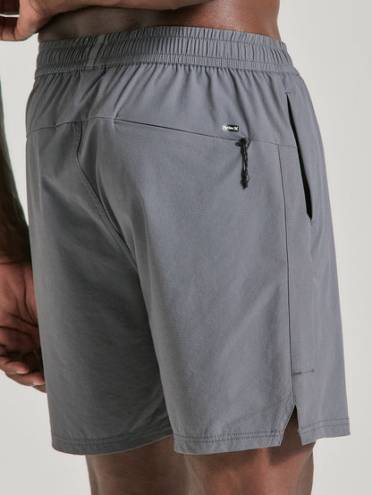 Shorts Tactel 17 Polegadas Chumbo Hurley Alpha Volley