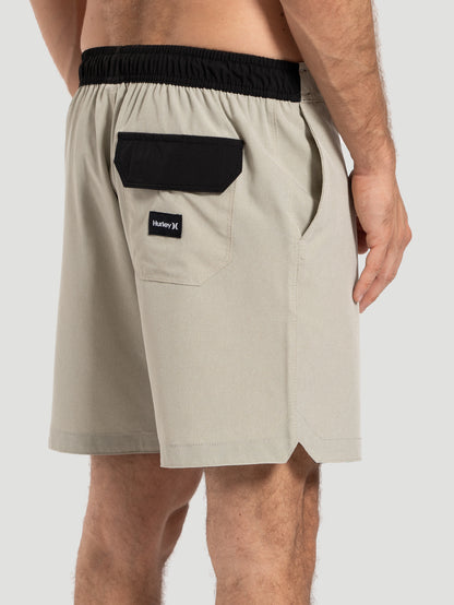 Shorts Hurley Speed 17" Areia