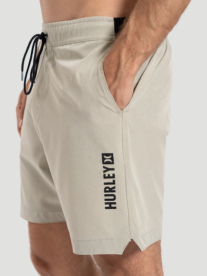 Shorts Hurley Speed 17" Areia