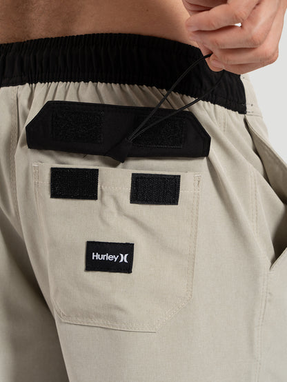 Shorts Hurley Speed 17" Areia