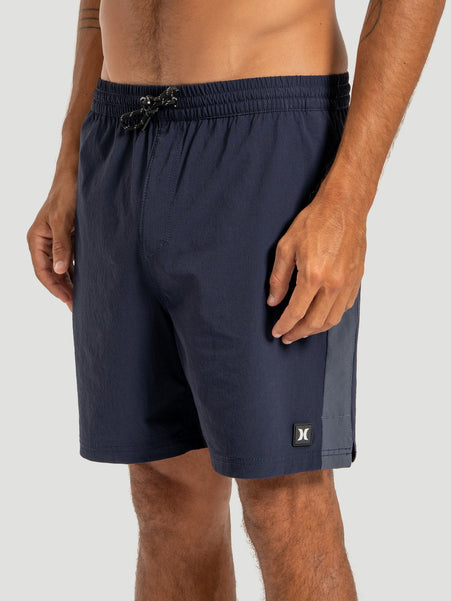 Shorts Volley Alpha Hurley 17,5" Azul Marinho