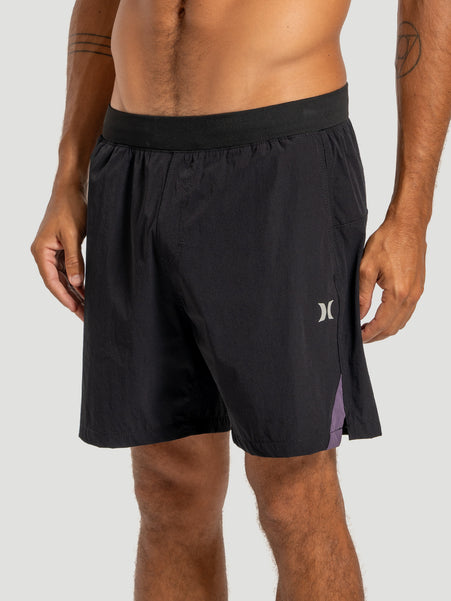 Shorts Volley Speed Hurley 17,5" Preto