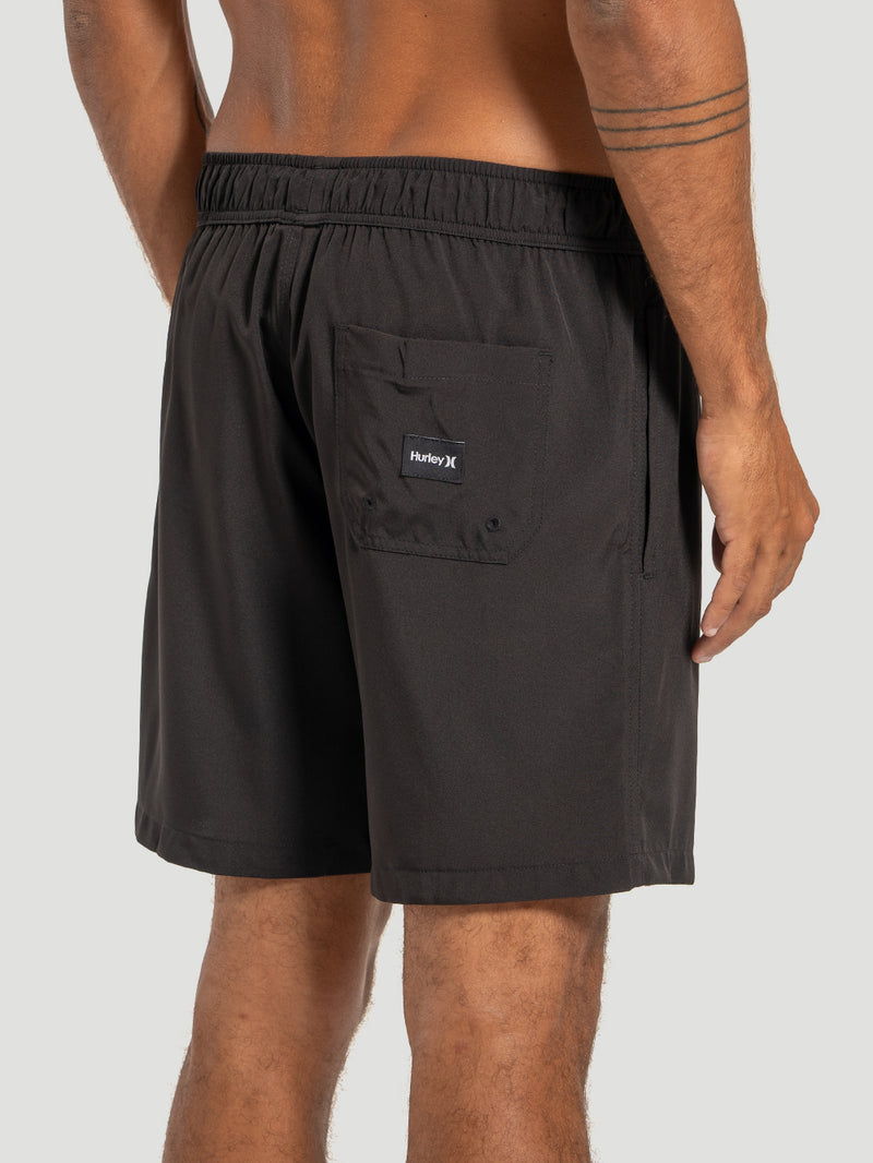 Shorts Hurley Volley Start 17,5" Preto