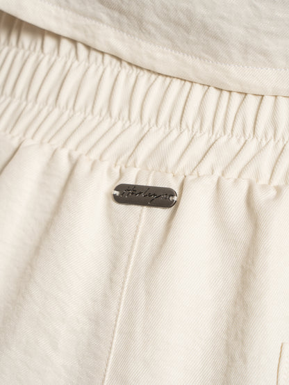 Shorts Feminino Hurley Folk Off White