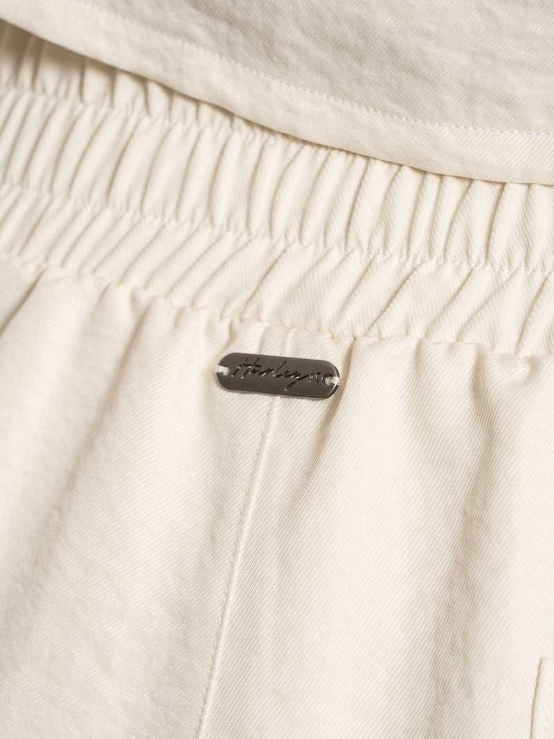 Shorts Feminino Hurley Folk Off White