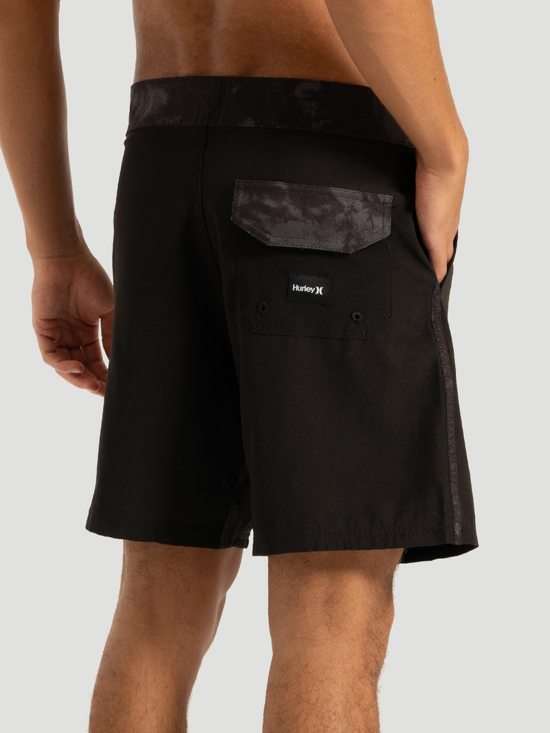 Bermuda Híbrida Hurley Reaction 18” Preto