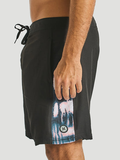 Bermuda Híbrida Hurley Tie Dye 18'' Preto