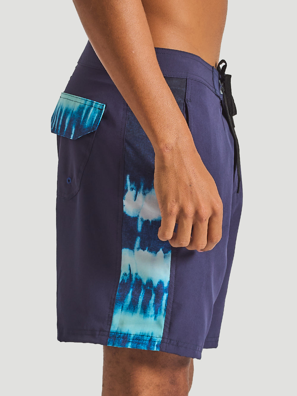 Bermuda Híbrida Hurley Tie Dye 18'' Marinho